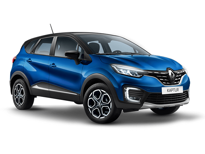 Renault Kaptur  Синий с черной крышей