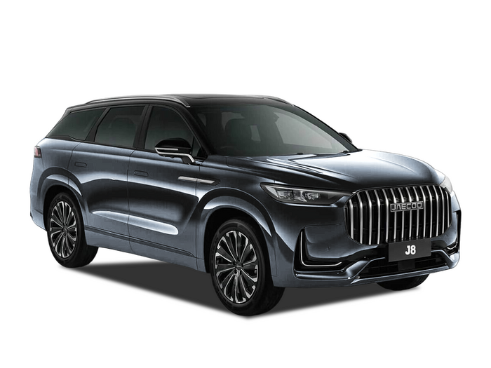 JAECOO J8 Серый с чёрной крышей